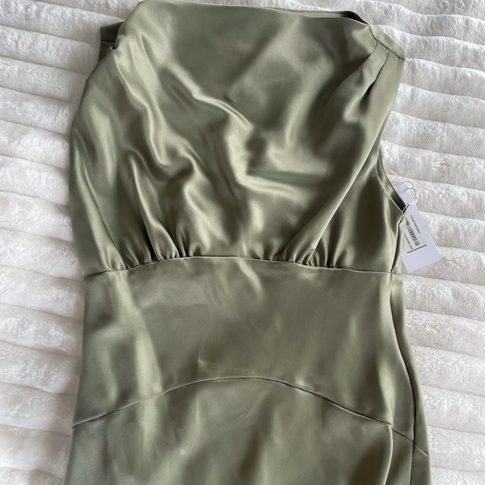 Reformation Sage Green Maxi Dress